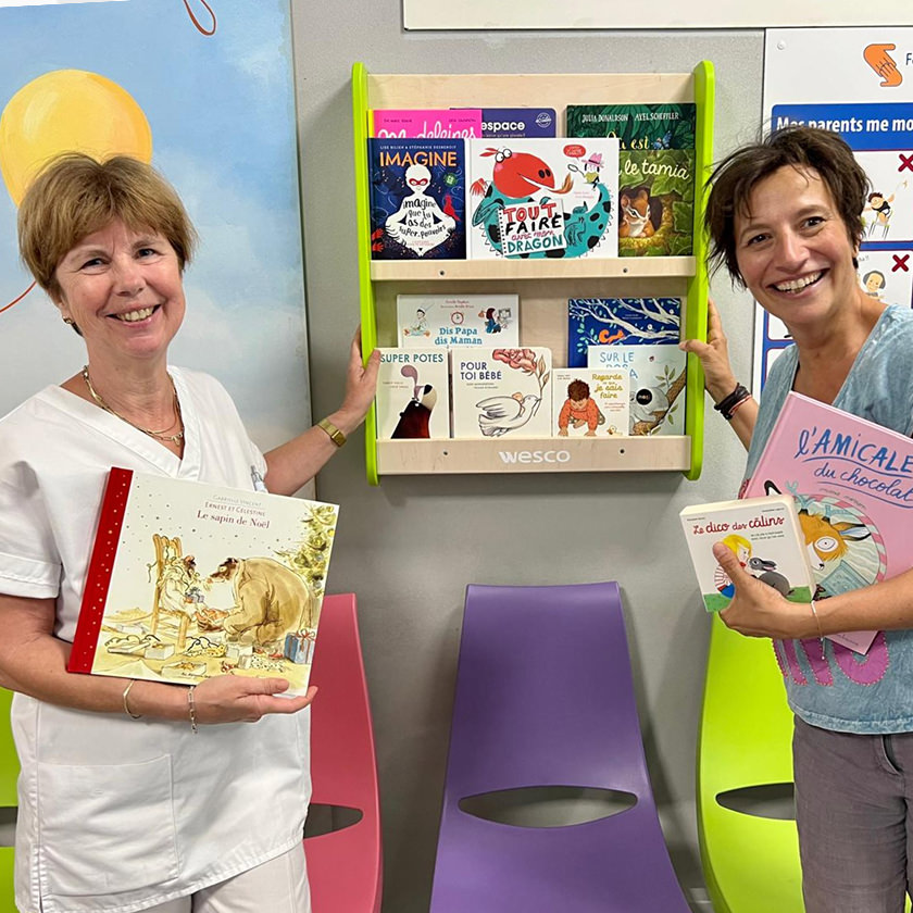 Bibliothèque de livres
